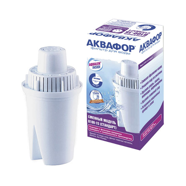 Модуль сменный фильтрующий"АКВАФОР В100-15"/ В15"