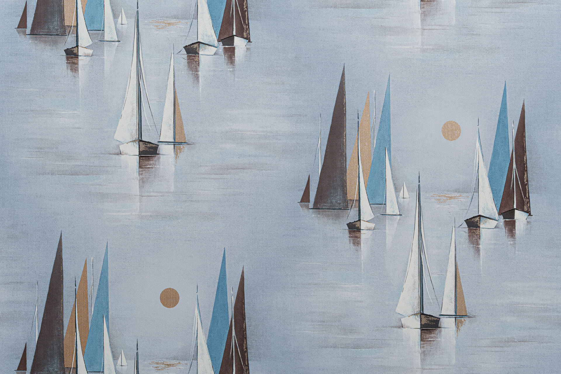 Обои декор г.т. на флиз. основе 11251-02 Корабли 10м*1,06м