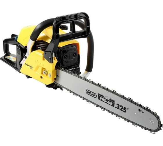 Бензопила CHAMPION 254-18"-0,325-1,5-72 (PRO, 2,5кВт 54см³ легкий старт карбюратор Walbro 5,1кг)