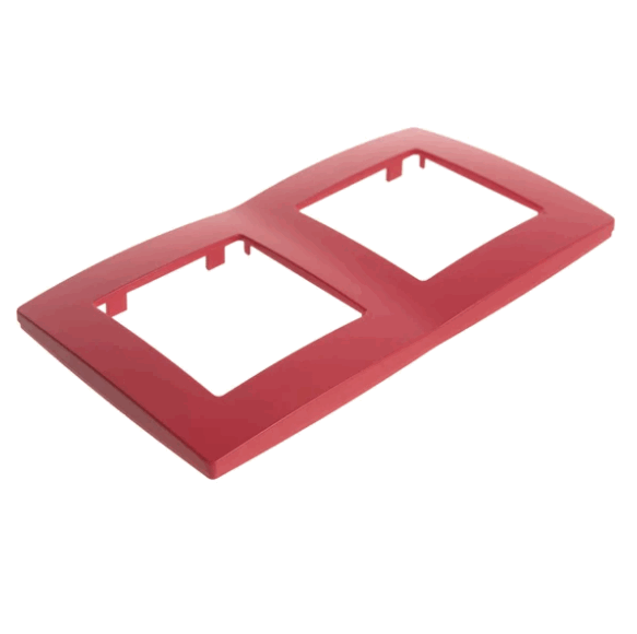 *Рамка на 2 поста ЭРА , Эра 12, красный