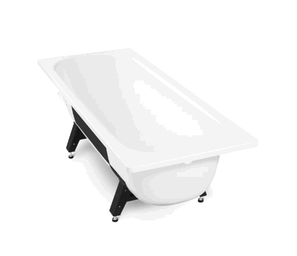 Ванна стальная ВИЗ Tevro 1500*70*40 с опорой ОР-01207