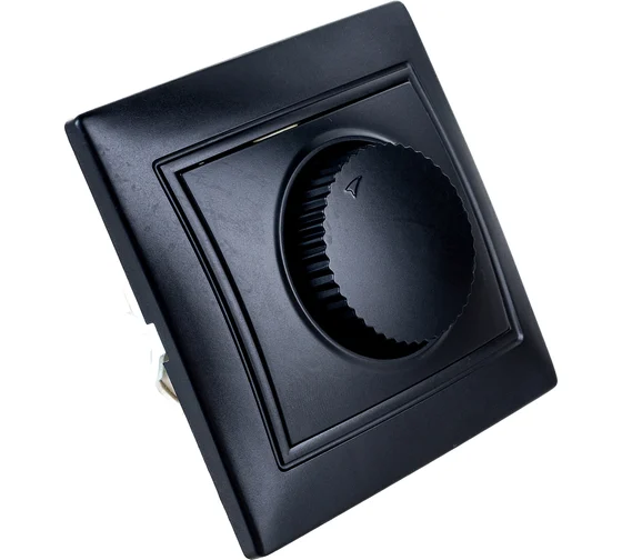 Светорегулятор /диммер/ 600W 220В черный, "Венера" SBE-01b-2.5-D-0