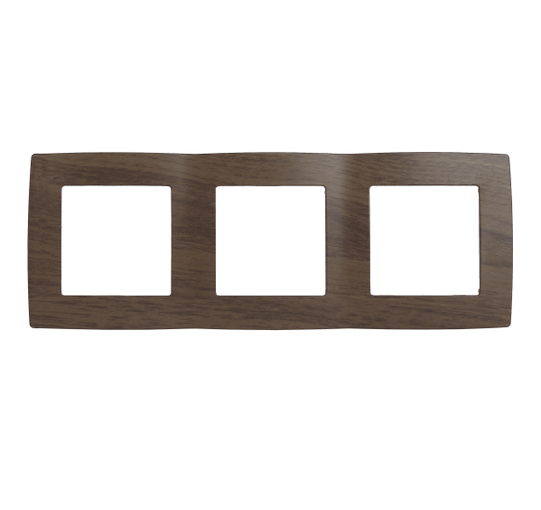 *Рамка на 3 поста ЭРА , Эра 12, венге