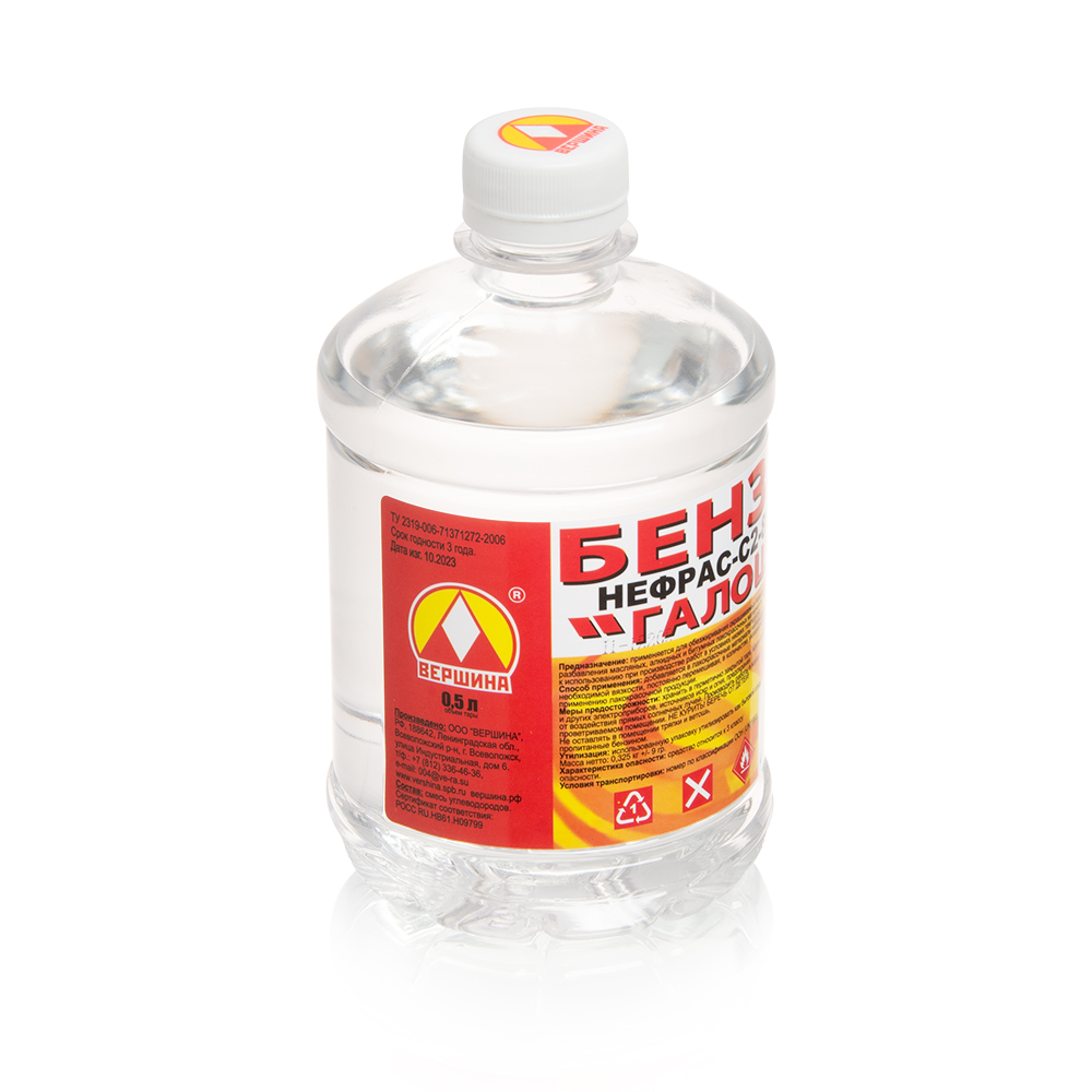 Бензин Нефрас С2-80/120 0,5л. Вершина