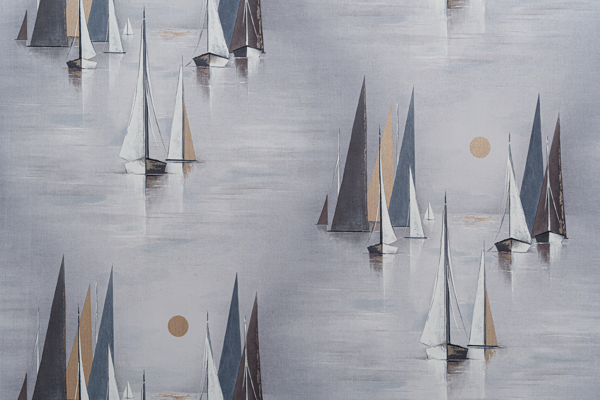 Обои декор г.т. на флиз. основе 11251-04 Корабли 10м*1,06м