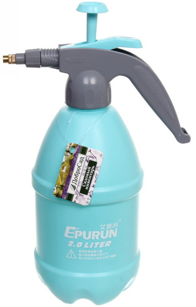 Опрыскиватель помповый 2л "Семицветик" голубой ДоброСад	
