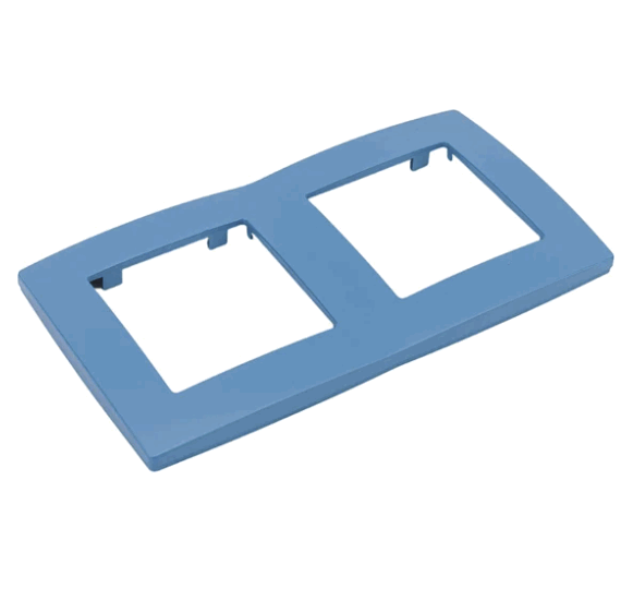 *Рамка на 2 поста ЭРА , Эра 12, голубой