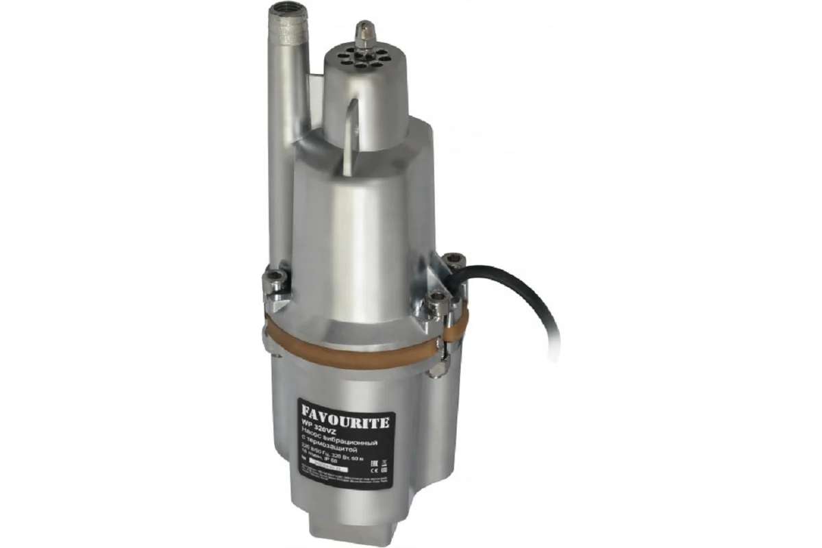 Насос вибрационный WP 320VZ с термозащ. 320Вт, верх.забор 10м FAVOURITE