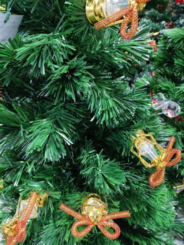 Ель светящаяся со свечами ССВ15