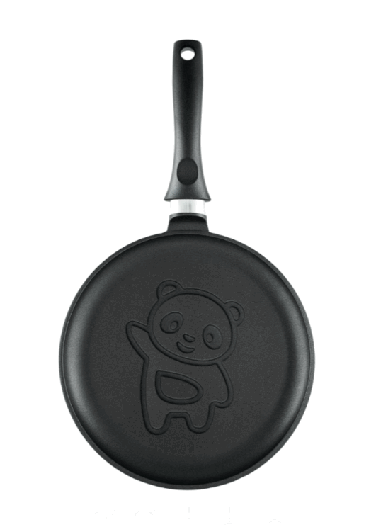 Сковорода 24 блинная литая (панда)  6224пн