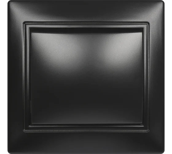 Выключатель 1-клавишный 10А черный, "Венера" SBE-01b-10-SW1-0-c