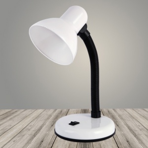 Лампа настольная 203B-MRC белый 