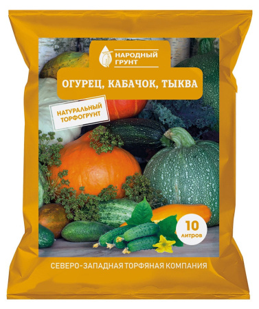 Грунт Огурец Народный Грунт 10 литров
