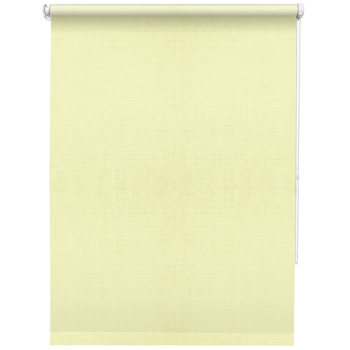 *Рулонная штора Шантунг кремовый 160*175