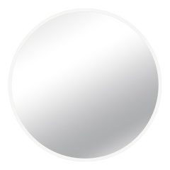 Зеркало интер. настен. d=50см с окантовкой белый 5054-Z2