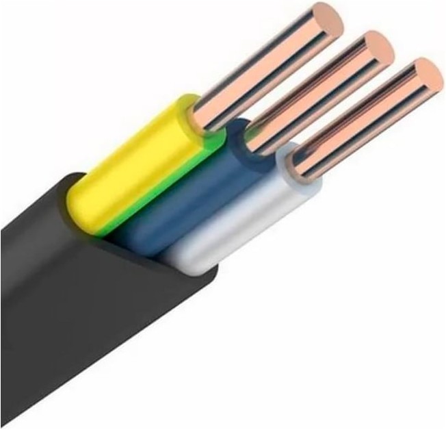 Кабель ВВГп-нг LS 3*2,5 ГОСТ (10м)