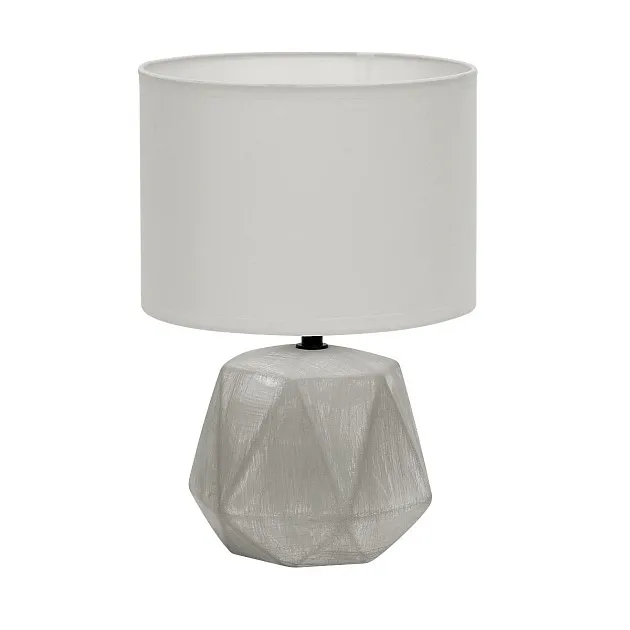 Светильник ЛЮЧИЯ 364 "Валентино" белый/белый настольный 40W E14