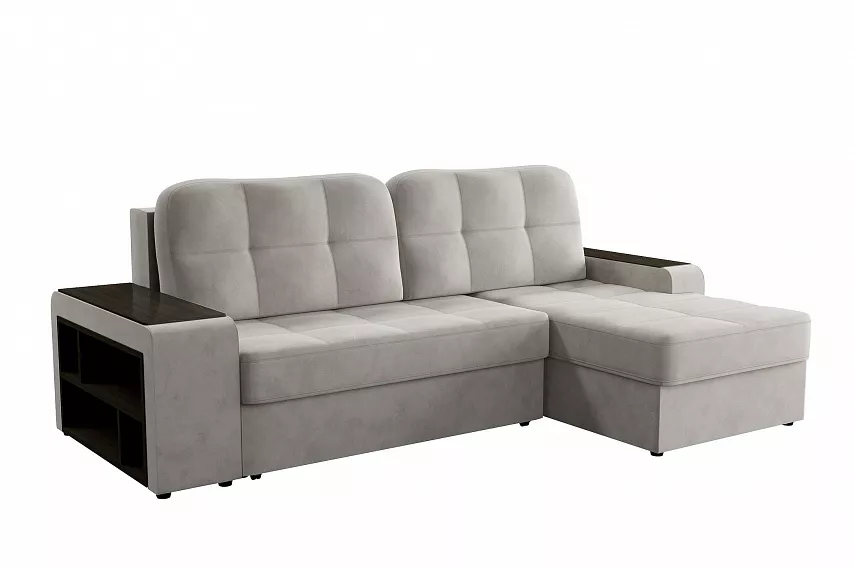 Диван угловой "Дубай" 2т-1пф (1пф-2т) СК Ультра дав