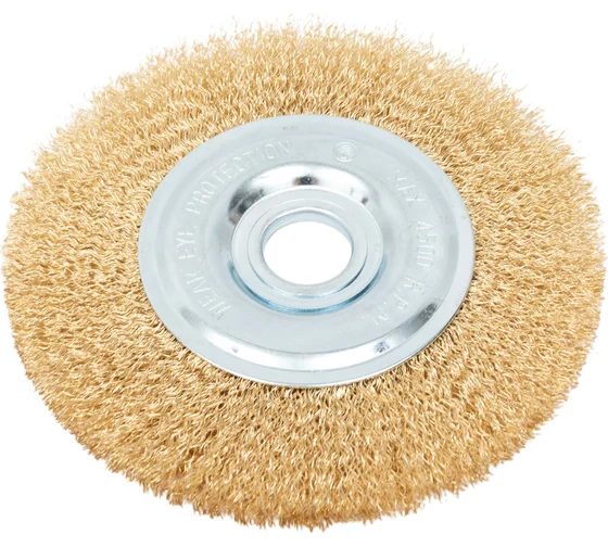 Щетка д/УШМ 150мм д22  плоская крученая 12100-150