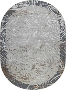 Ковер ROMA 1,50*2,30 37897A BEIGE FLS / BEIGE FL овал	