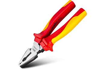 Плоскогубцы 160мм диэлектр.комбинир. Deli DL512006  