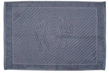 Полотенце д/ног 50*70 ГЕФЕСТ серый