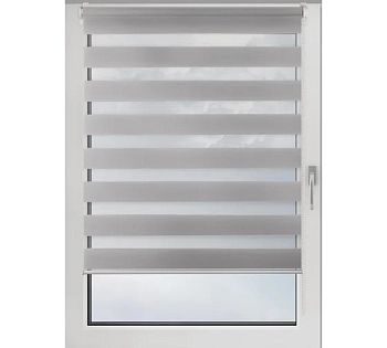 Штора рулонная Day&Night 120*160см серый