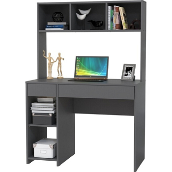 Стол компьютерный Комфорт 12.77 F (Темно - серый U2601)