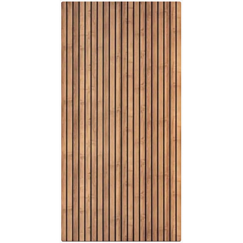 Панель интерьерная Планка коричневая1220*2440*6мм 