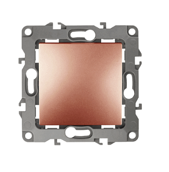 *Выключатель двойной ЭРА 10АХ-250В, IP20, Эра 12, медь