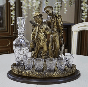 Набор посуды "Джетельмены удачи" АС 56004