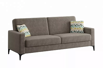 Диван-кровать Алекс 3т (Геометрия 69+Вивальди 5)