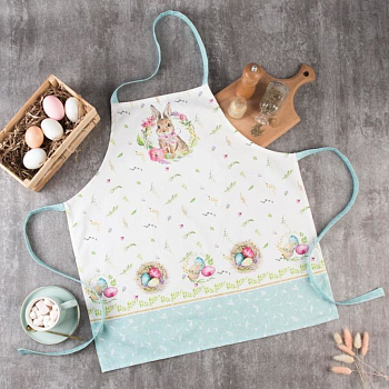 Фартук Этель "Пасхальный кролик" 60*70 см 100% хл саржа  5799968