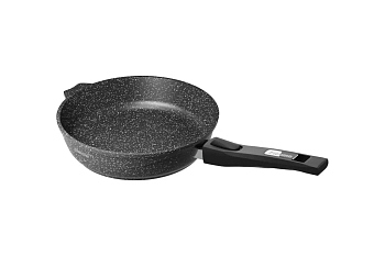 Сковорода МЕЧТА Induction Pro Гранит black 28см со съемной ручкой Индукционная АП 028802И 