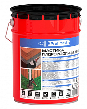 Мастика гидроизоляционная PROFIMAST 21,5л/18кг