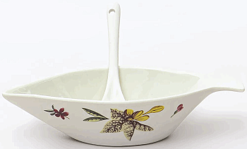 *Икорница с ложкой 104-03113