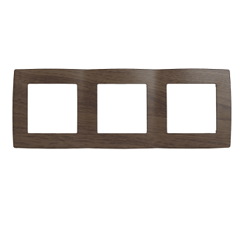 *Рамка на 3 поста ЭРА , Эра 12, венге