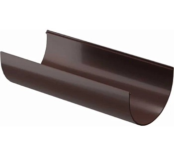 Желоб водосточный Döcke STANDARD 120 мм*3м (Темно-коричневый)