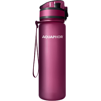 Фильтр-насадка Аквафор модель Бутылка (рубин) арт.519742