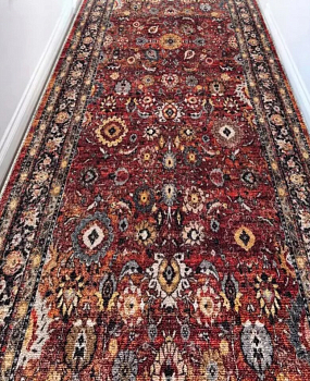 Ковровое покрытие GARDEN BORDO (PRINT) 239_5700 (с бордюром) - 1,5 м