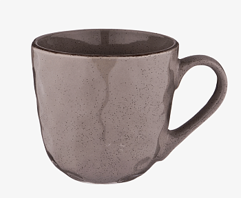 *Кружка 320мл "Отражение" розовая пудра