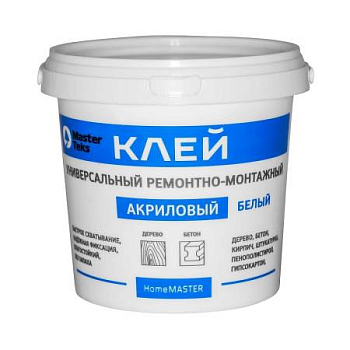 Клей ремонтно-монтажный MasterTeks HomeMaster унив.белый 1,7кг