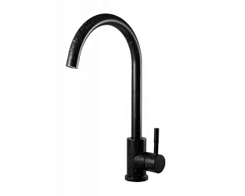 Смеситель "Black" д/кухни R-излив K45