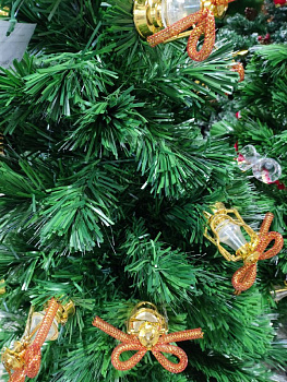 Ель светящаяся со свечами ССВ15