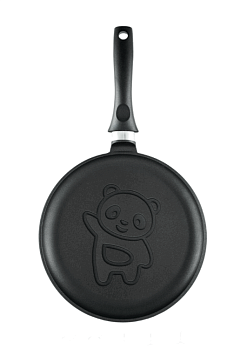 Сковорода 24 блинная литая (панда)  6224пн