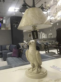 Св-ник быт. СБ-98 "Гордая птица" Б 32100+Абажур №38 (Кофе-2) 34013