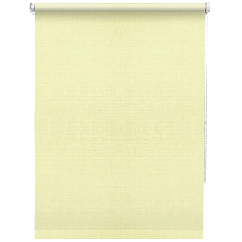 *Рулонная штора Шантунг кремовый 160*175