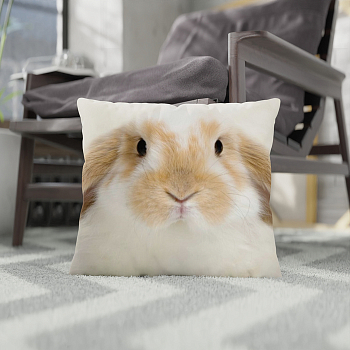 Подушка декор. Этель "Кролик" 40*40 см габардин 100% п/э 10318117