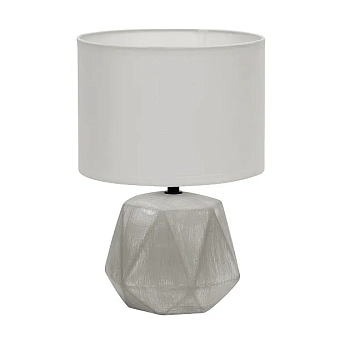 Светильник ЛЮЧИЯ 364 "Валентино" белый/белый настольный 40W E14